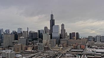 Weather camera view of UIC - University of Illinois Chicago.