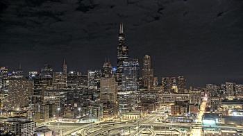 Weather camera view of UIC - University of Illinois Chicago.