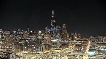 Weather camera view of UIC - University of Illinois Chicago.