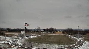 Weather camera view of Upper Dauphin Area HS.
