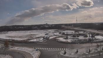 Weather camera view of Waxpool Elementary School.