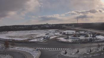 Weather camera view of Waxpool Elementary School.