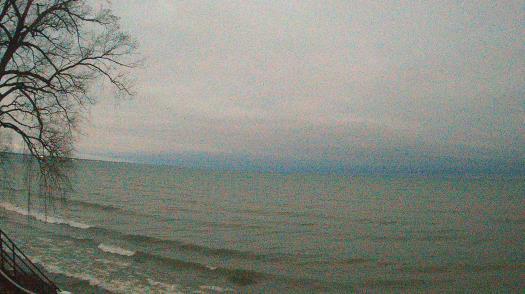 Weather camera view of Forest Lawn Beach.