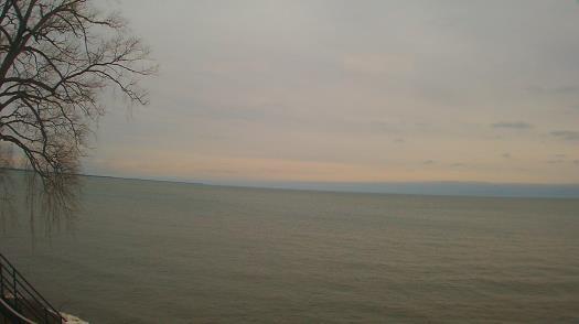 Weather camera view of Forest Lawn Beach.