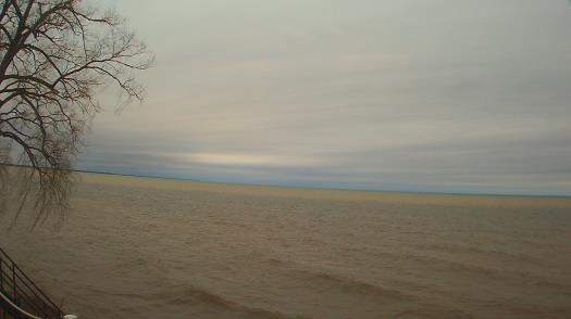 Weather camera view of Forest Lawn Beach.