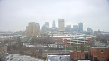 Weather camera view of WEWS-TV.