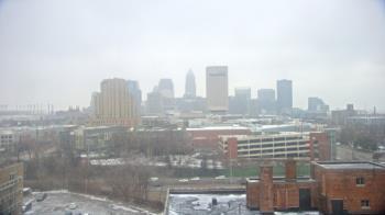 Weather camera view of WEWS-TV.