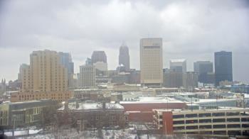 Weather camera view of WEWS-TV.