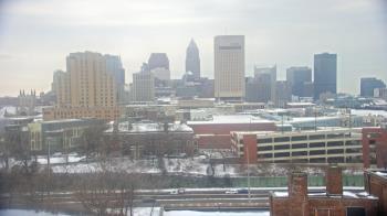 Weather camera view of WEWS-TV.