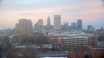 Weather camera view of WEWS-TV.