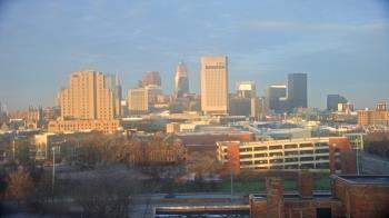 Weather camera view of WEWS-TV.