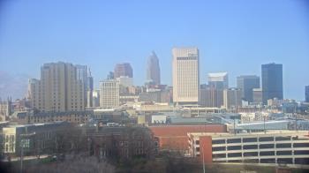 Weather camera view of WEWS-TV.