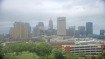 Weather camera view of WEWS-TV.