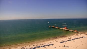 Weather camera view of Wyndham Grand Clearwater Beach.