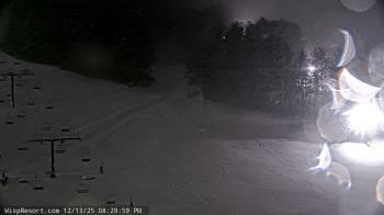 Weather camera view of Wisp Ski Resort.