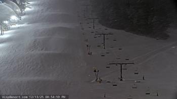 Weather camera view of Wisp Ski Resort.