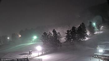 Weather camera view of Wisp Ski Resort.