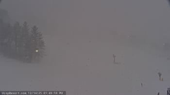 Weather camera view of Wisp Ski Resort.