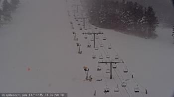 Weather camera view of Wisp Ski Resort.