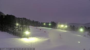 Weather camera view of Wisp Ski Resort.