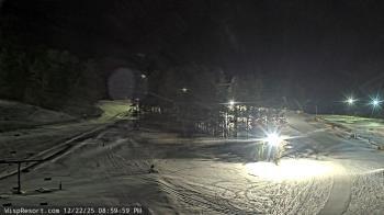 Weather camera view of Wisp Ski Resort.