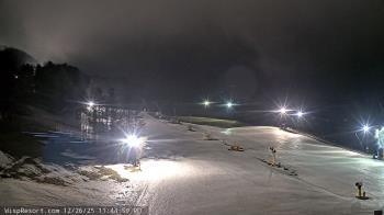 Weather camera view of Wisp Ski Resort.