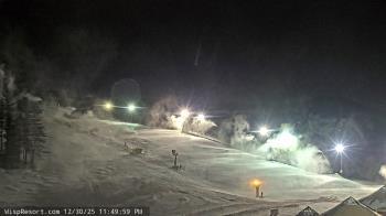 Weather camera view of Wisp Ski Resort.