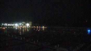 Weather camera view of Waukegan Harbor and Marina.