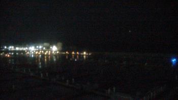 Weather camera view of Waukegan Harbor and Marina.