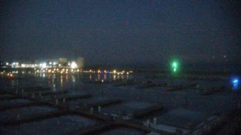 Weather camera view of Waukegan Harbor and Marina.