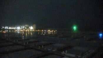 Weather camera view of Waukegan Harbor and Marina.