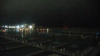 Weather camera view of Waukegan Harbor and Marina.