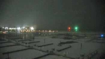 Weather camera view of Waukegan Harbor and Marina.