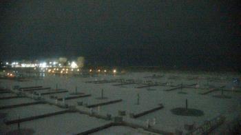 Weather camera view of Waukegan Harbor and Marina.