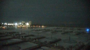 Weather camera view of Waukegan Harbor and Marina.