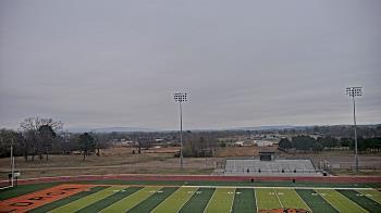 Weather camera view of Waldron HS.