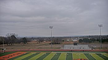 Weather camera view of Waldron HS.