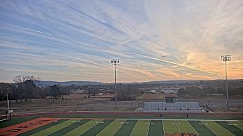 Weather camera view of Waldron HS.