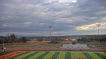 Weather camera view of Waldron HS.