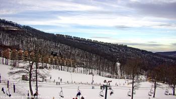 Weather camera view of Wintergreen Mtn. at 3600 ft. elev..