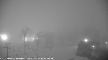 Weather camera view of Wintergreen Mtn. at 3600 ft. elev..
