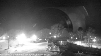 Weather camera view of Wintergreen Mtn. at 3600 ft. elev..