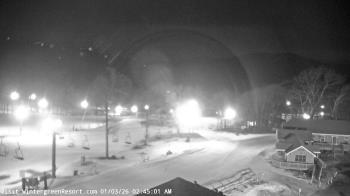Weather camera view of Wintergreen Mtn. at 3600 ft. elev..