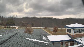 Weather camera view of Wrigley Elementary School.