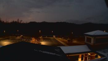 Weather camera view of Wrigley Elementary School.