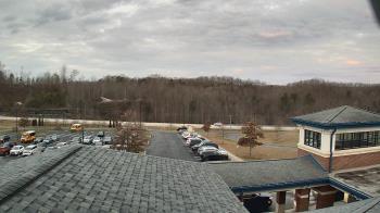 Weather camera view of Wrigley Elementary School.