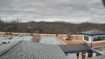 Weather camera view of Wrigley Elementary School.