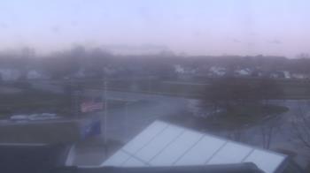 Weather camera view of Waterville Senior High School.