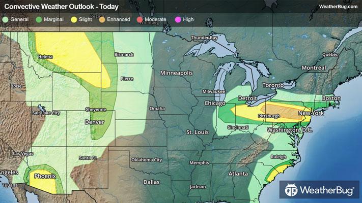Today's Severe Weather Outlook