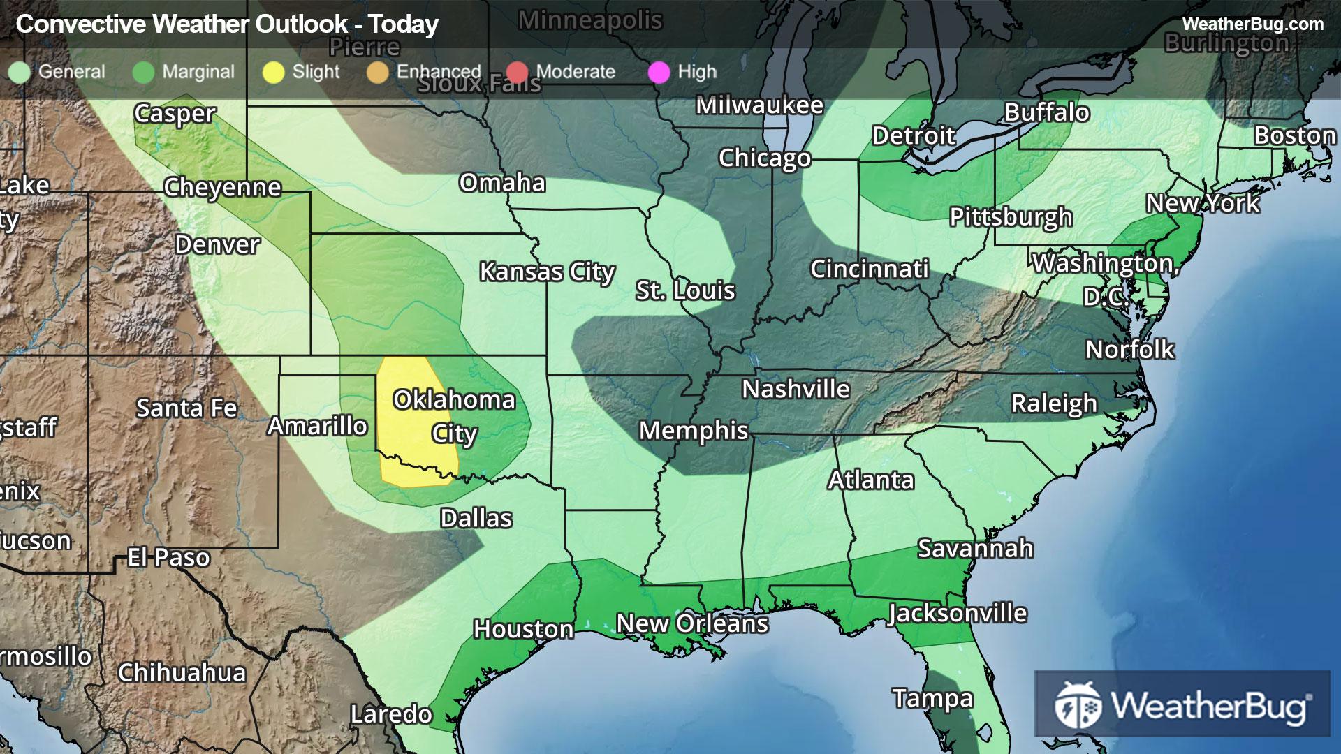 Today's Severe Weather Outlook